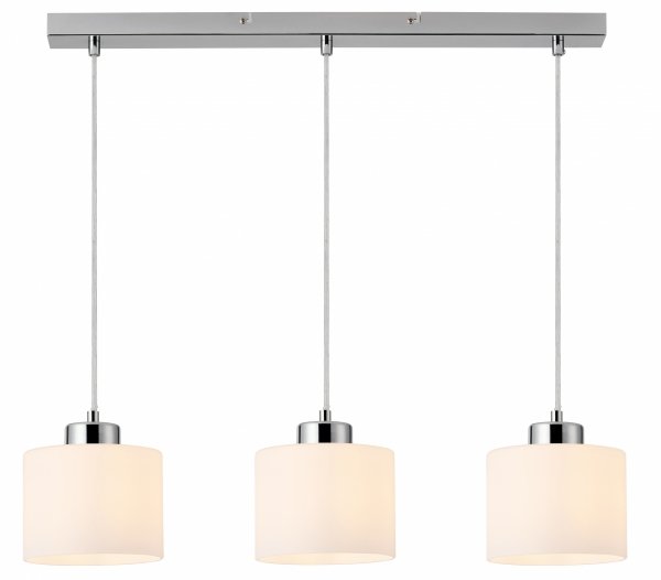 RABATY Riva - lampa wisząca 3 pł. chrom 345403-06 (od 5% rabatu w koszyku)