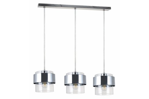 RABATY Quan - lampa wisząca 3 pł. chrom 343903-06 (od 10 % rabatu w koszyku)