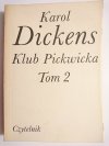 KLUB PICKWICKA TOM 2 - Karol Dickens 1987