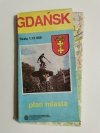 GDAŃSK. PLAN MIASTA 1: 15 000 1989