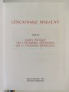 LEKCJONARZ MSZALNY TOM III