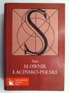 MAŁY SŁOWNIK ŁACIŃSKO-POLSKI