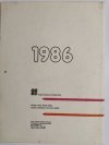 KALENDARZ KAW 1986 ROBOTY NA DRUTACH 