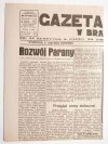 GAZETA POLSKA W BRAZYLJI NR 44 DNIA 3 LISTOPADA ROK 1940 