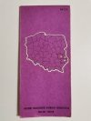WOJEWÓDZTWA CHEMSKIE LUBELSKIE ZAMOJSKIE 1: 500 000 1982
