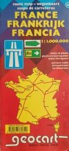 FANCE FRANKREICH FRANCIA 1:1000 000