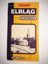 ELBLĄG. PLAN MIASTA SKALA 1: 15 000 