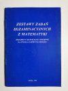 ZESTAWY ZADAŃ EGZAMINACYJNYCH Z MATEMATYKI 1992