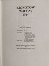 MOKOTÓW WALCZY 1944 