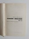 OGNIEM I MIECZEM TOM 1-2 - Henryk Sienkiewicz 1986