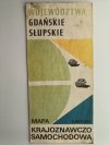 WOJEWÓDZTWA GDAŃSKIE SŁUPSKIE 1:500 000