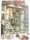 PRAHA. STAROMESTSKA RADNICE S ORLOJEM A KAPLI