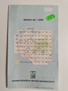 MAPA TOPOGRAFICZNA POLSKI. SIEDLCE N-34-XXXV SKALA 1: 200 0001990