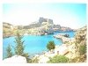 RHODOS. LINDOS ST. PAULS HAFEN