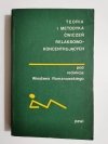 TEORIA I METODYKA ĆWICZEŃ RELAKSOWO-KONCENTRUJĄCYCH 1975
