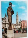 ANTWERPEN. STANDBEELD MINERVA SUIKERRUI EN KATHEDRAAL
