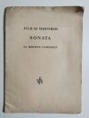 JULIUSZ WERTHEIM. SONATA – NA SKRZYPCE I FORTEPIAN 