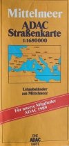 MITTELMEER ADAC STRASSENKARTE