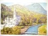 LOURDES. LA BASILIQUE, LE GAVE ET LES NOUVEAUX PONTS