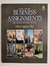 BUSINESS ASSIGNMENTS. INFORMATION FILE 