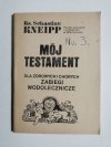MÓJ TESTAMENT DLA ZDROWYCH I CHORYCH. ZABIEGI WODOLECZNICZE 