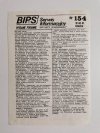 BIPS SERWIS INFORMACYJNY NR 154 19.08.81 GDAŃSK 