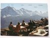 BERGHAUS FAULHORN. TERRASSE MIT AUSSICHT AUF EIGER