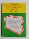 SŁOWA JEZUSA CHRYSTUSA DO POLSKIEGO NARODU 1974-1988 