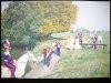 ZESPÓŁ PIEŚNI I TAŃCA ZIEMI LUBELSKIEJ LUBLIN. STROJE UŁAŃSKIE Z OKRESU KSIĘSTWA WARSZAWSKIEGO FOT. ŻYBURTOWICZ