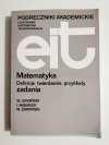 EIT MATEMATYKA DEFINICJE, TWIERDZENIA, PRZYKŁADY. ZADANIA 1992