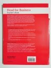 HEAD FOR BUSINESS. INTERMEDIATE TEACHER'S BOOK 2000