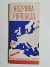 HISZPANIA PORTUGALIA. MAPA PRZEGLĄDOWA EUROPY 1: 1 500 000 1971