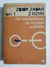 ZBIÓR ZADAŃ Z FIZYKI TOM 1 - Jędrzejewski 1984