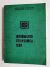 INFORMATOR DZIAŁKOWCA 1983 