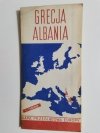 GRECJA ALBANIA 1: 1 5000 000 MAPA PRZEGLĄDOWA EUROPY 1972