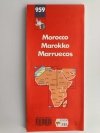 MOROCCO MAROKK MARRUECOS MAP