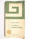 O SZTUCE WYPOCZYNKU - Arwid Hansen 1968
