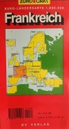FRANKREICH 1:800 000