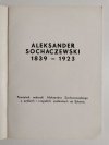 ALEKSANDER SOCHACZEWSKI 1839-1923 