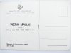PIERO MANAI TESTA OLIO SU TELA 1985