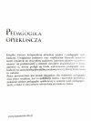 PEDAGOGIKA OPIEKUŃCZA - p. r. Elżbiety Jundziłł