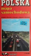 POLSKA MAPA SAMOCHODOWA 1:750000