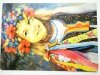 DZIEWCZYNKA W STROJU LUDOWYM MAL. D. MUSZYŃSKA-ZAMORSKA