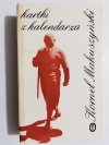 KARTKI Z KALENDARZA - Kornel Makuszyński 1985