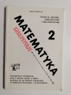 MATEMATYKA KOREPETYCJE 2 FUNKCJE LINIOWE, KWADRATOWE I WIELOMIANOWE 1999