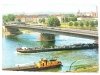 STRASBOURG. LE PONT DE L'EUROPE SUR LE RHIN