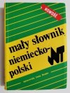 MAŁY SŁOWNIK NIEMIECKO-POLSKI - Anna Bender 1992