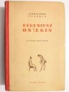 EUGENIUSZ ONIEGIN - Aleksander Puszkin 1952