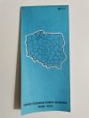 WOJEWÓDZTWA GDAŃSKIE SŁUPSKIE. MAPA PRZEGLĄDOWA 1: 500 000 1981