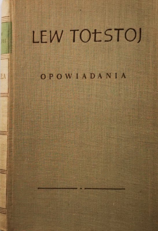 OPOWIADANIA - Lew Tołstoj